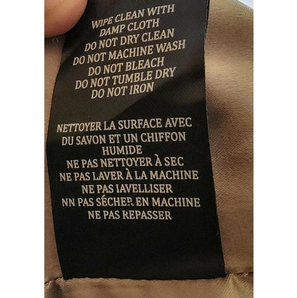 Blank NYC Vegan Faux Leather Moto Biker Jacket, Beige, Women's Size Small NWOT - Picture 7 of 9